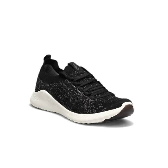 NEW AETREX women's carly sneaker in black - Picture 1 of 3